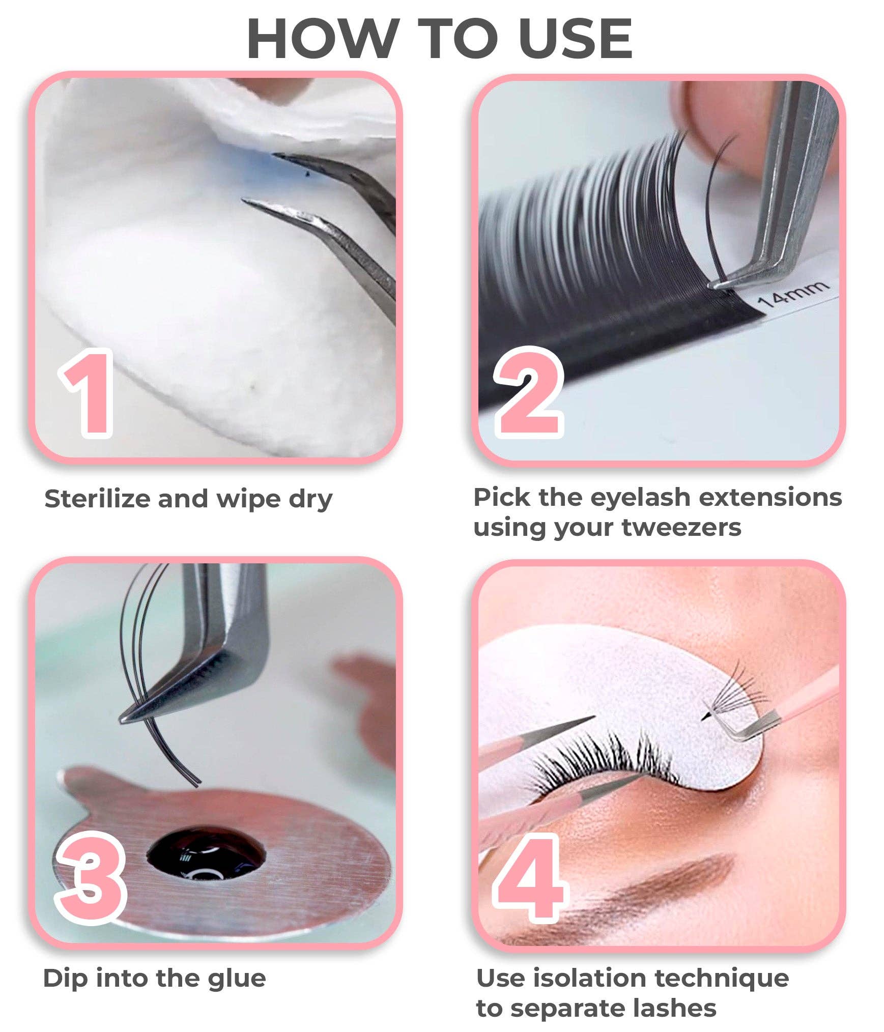 Stacy Lash - Wholesale Fake Lash Applicator - Stacy Lash Isolation Eyelash Extension Tweezers5