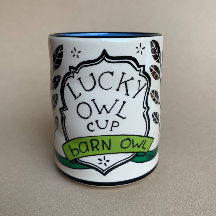 The Bowl Maker - Wholesale Coffee/Tea Cup - Lucky Barn Owl Cup - Large1