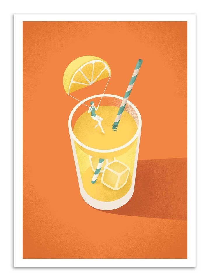 Art-Poster - Lemonade - Andrea de Santis for wholesale by Wall Editions