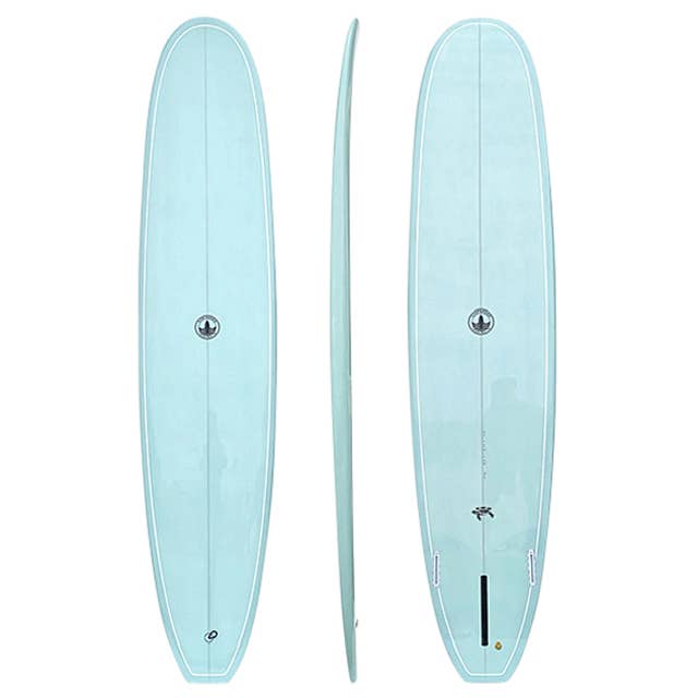 The Baby Log Mid / Longboard - Coastal Blue EPS for wholesale by Surfboard Trading Co.