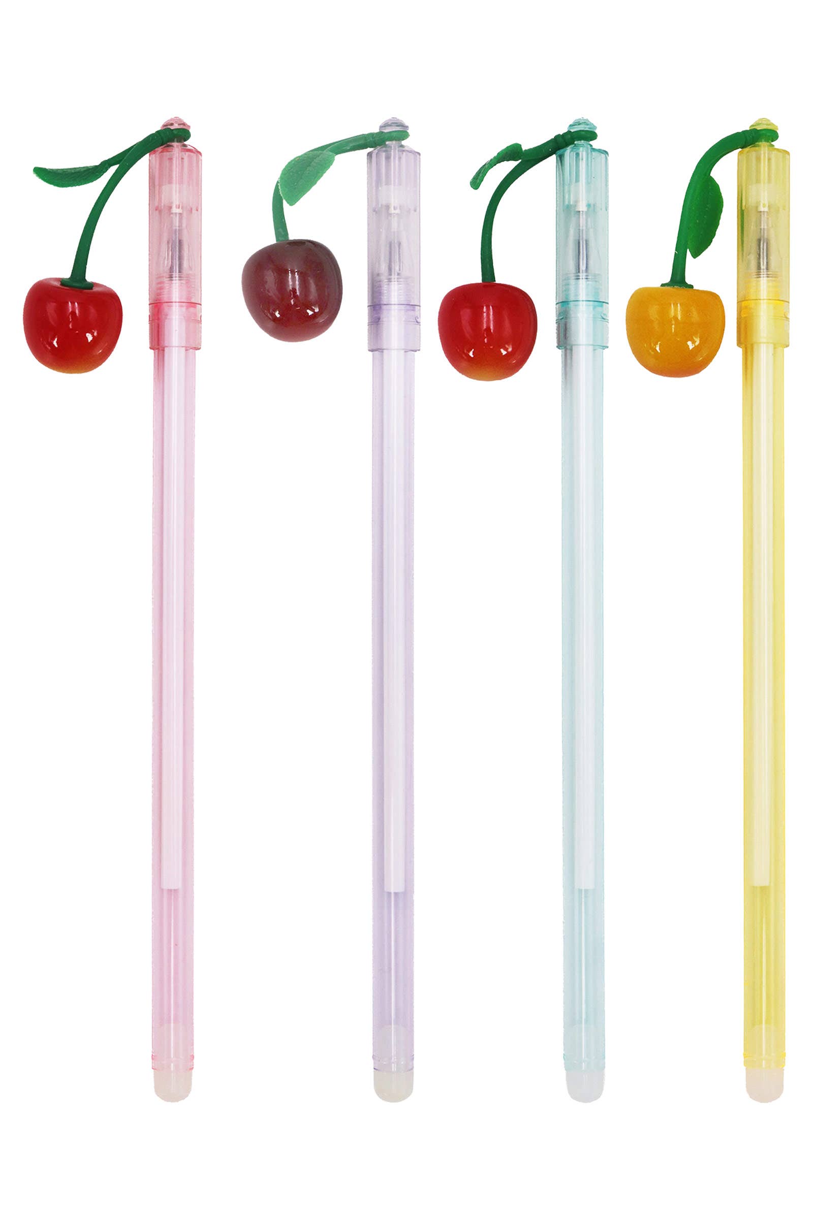 ASSORTI Kleurrijke Kersen Bedel Gelpen - 12 Stuks voor groothandel op Faire11
