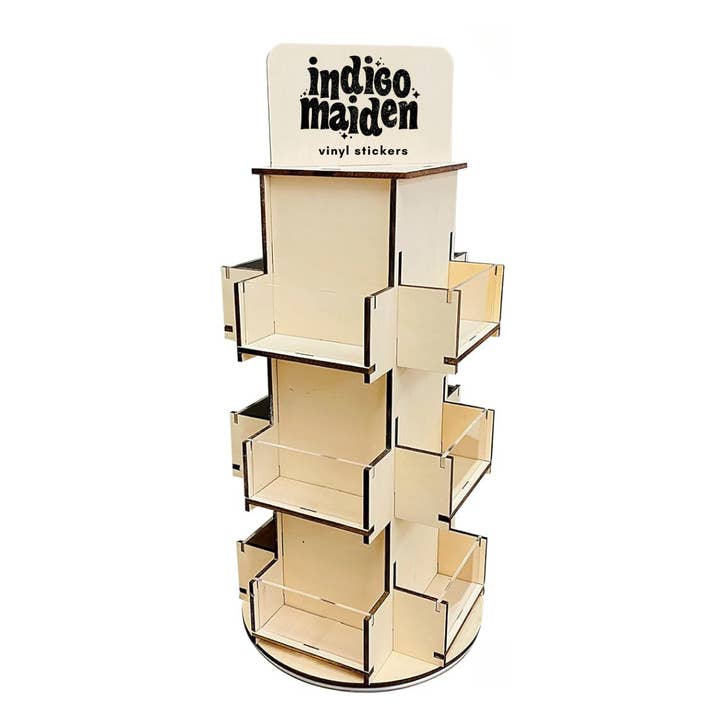 Wholesale rotating sticker display for your store