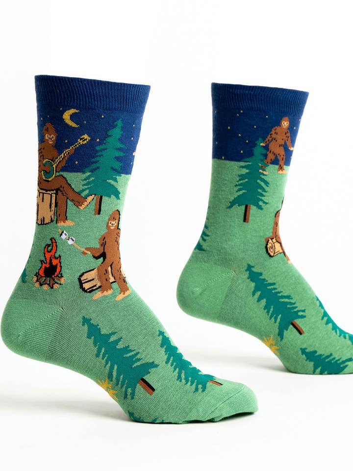 Sasquatch Campout Crew Socks and other Purchase Wholesale hotsox. Free Returns & Net 60 Terms on Faire trending on Faire.