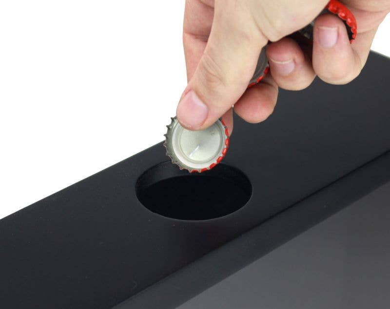 Torched Products - Vendita all'ingrosso Decorazione da parete 3D - State Beer Cap Shadow Box, nero, tipografia della birra artigianale98