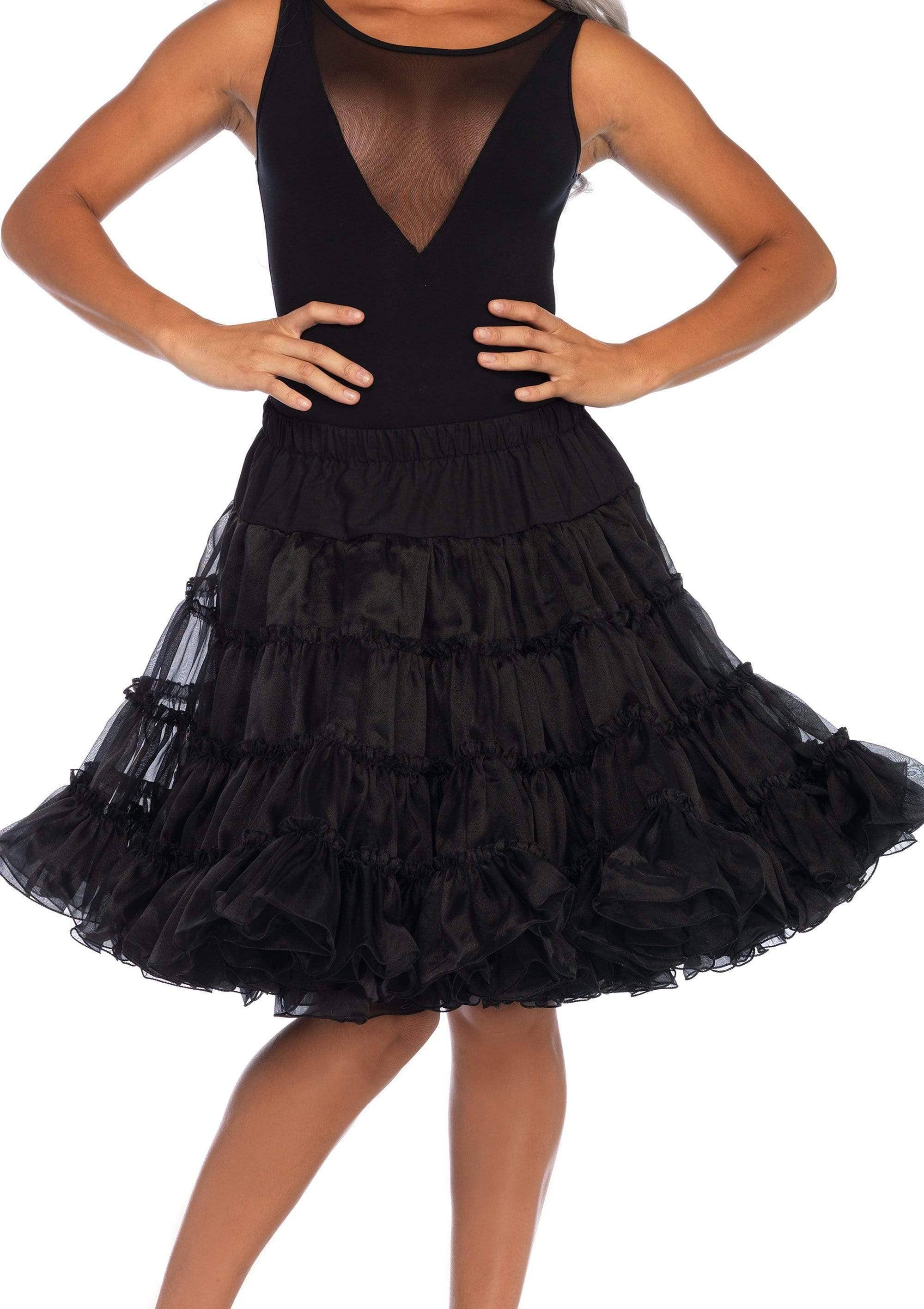 Leg Avenue - Wholesale Costume - Women's - Knee Length Deluxe Crinoline Petticoat Costume Skirt2