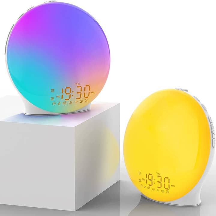 Xceent Wake Up Light Sunrise Alarm Clock, Natural Sounds for wholesale by Xceent