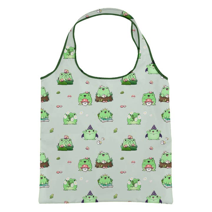 Kultfrösche | Wiederverwendbare faltbare Einkaufstasche für den Großhandel von CutieSquad