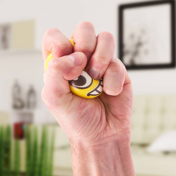 The Twiddlers – Engroshandel Sensorisk bold - Baby – 24 Emoji sensoriske klemme bolde