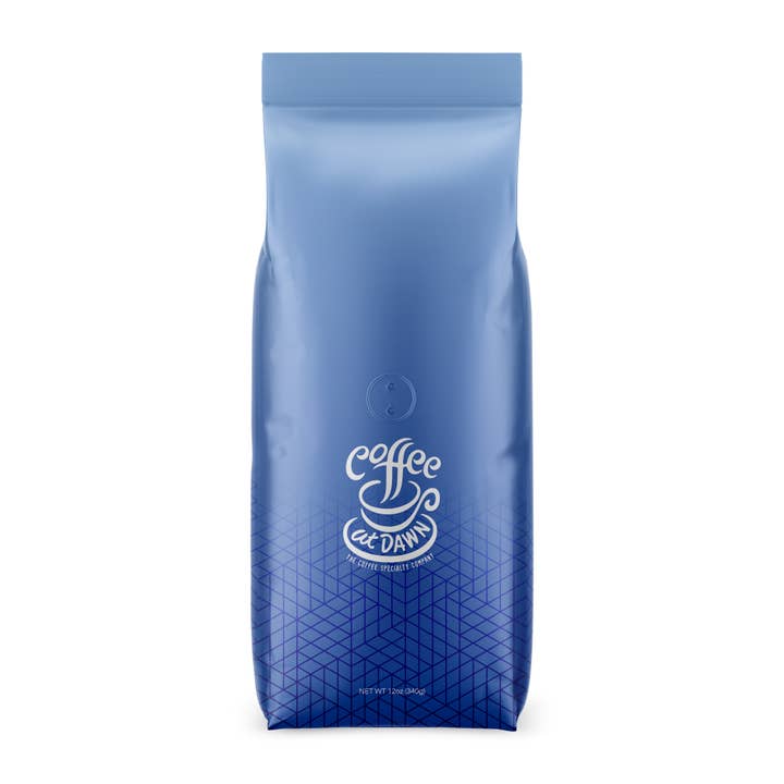 Dawn's Blend Coffee Beans (12oz Net Wt) for wholesale by Coffee At Dawn