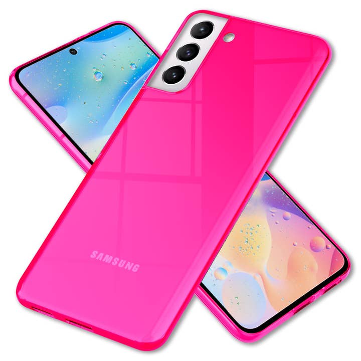 NALIA Capa Transparente Neon para Samsung Galaxy S22 Plus, Translúcida Colorida Brilhante Anti-Amarelo, Capa Protetora Fina e Robusta por atacado de SchnappFreude