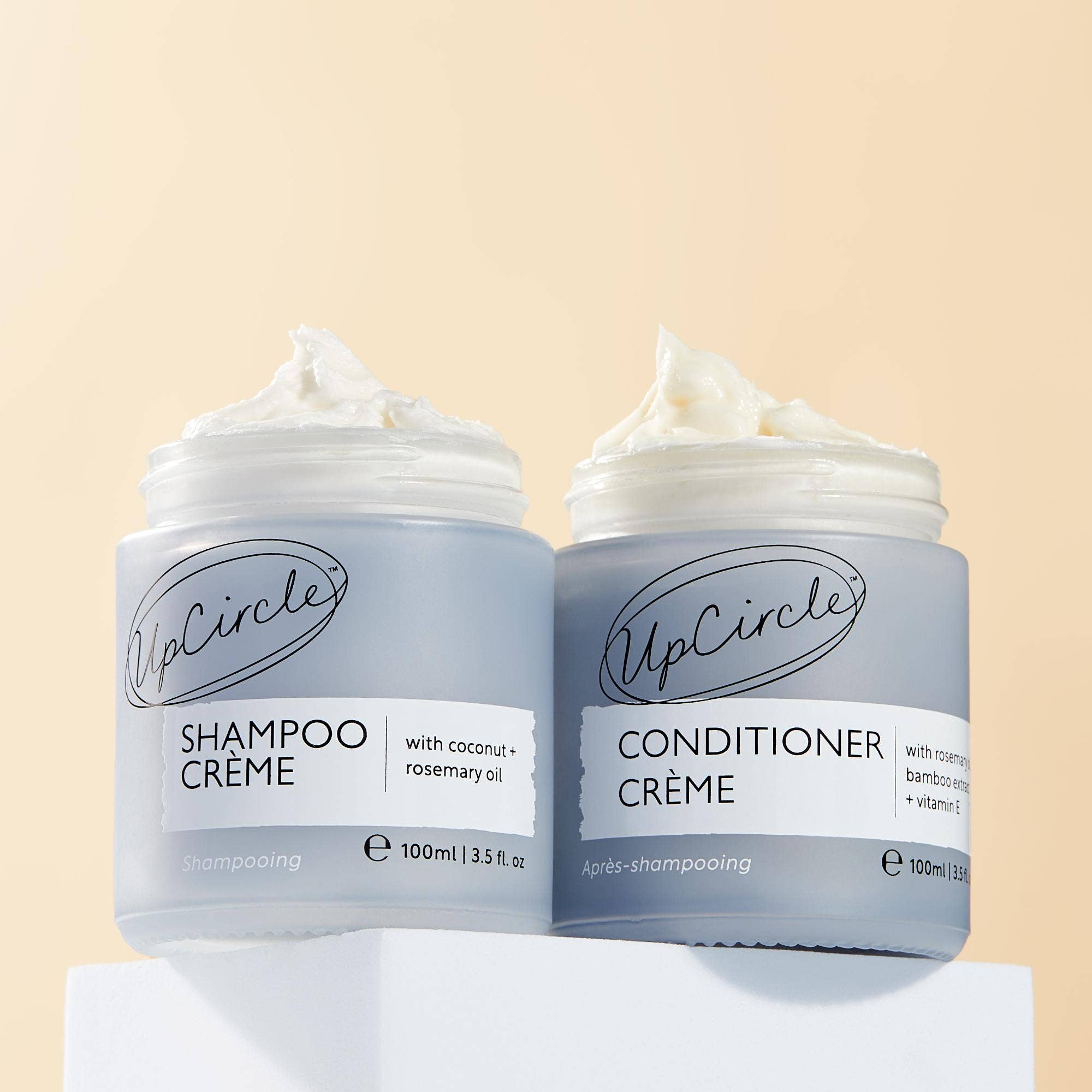 UpCircle Beauty UK - Wholesale Haircare Set/Kit - Vegan Hair Care Duo with Coconut, Rosemary + Grapefruit Oils1