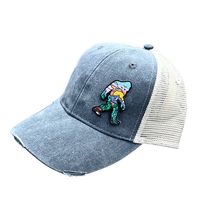 Sasquatch | Patchmütze im Used-Look für den Großhandel von Sticker Girl, formerly KPB Apparel