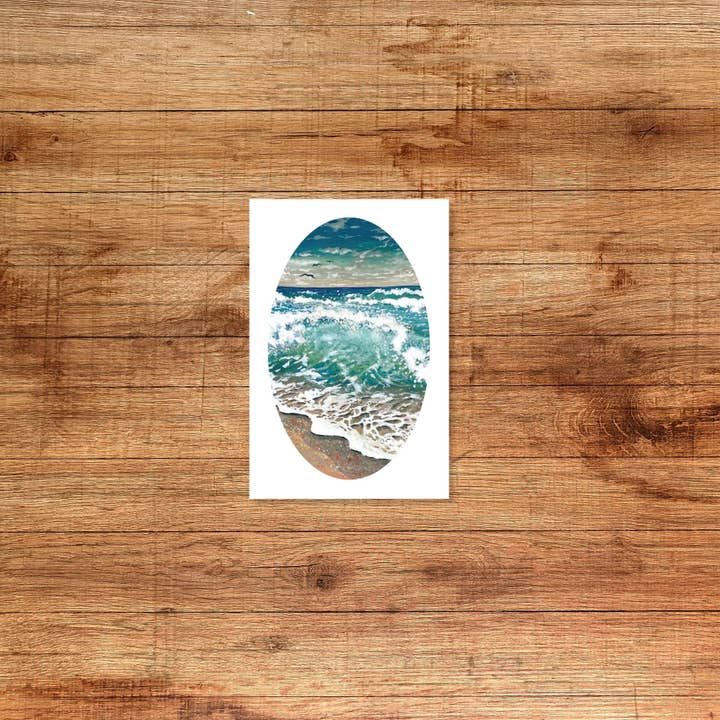 Waves Crashing (Fine Art Print) for wholesale by Zoe Mae Art LLC