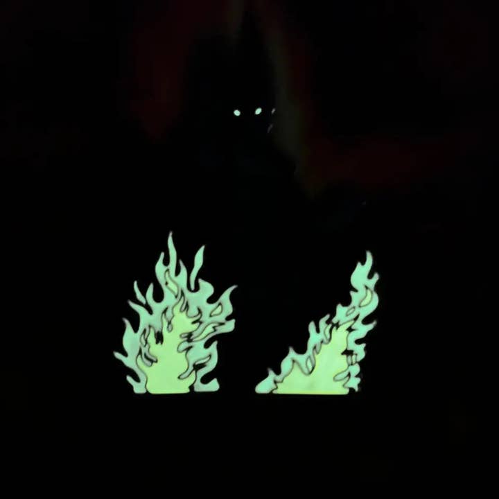 Grotto Treasures - Wholesale Lapel Pin/Button - Grotto Treasures Exclusive - Loungefly The Lord of the Rings Sauron Glow in the Dark 3" Collector Box Pin Limited Edition