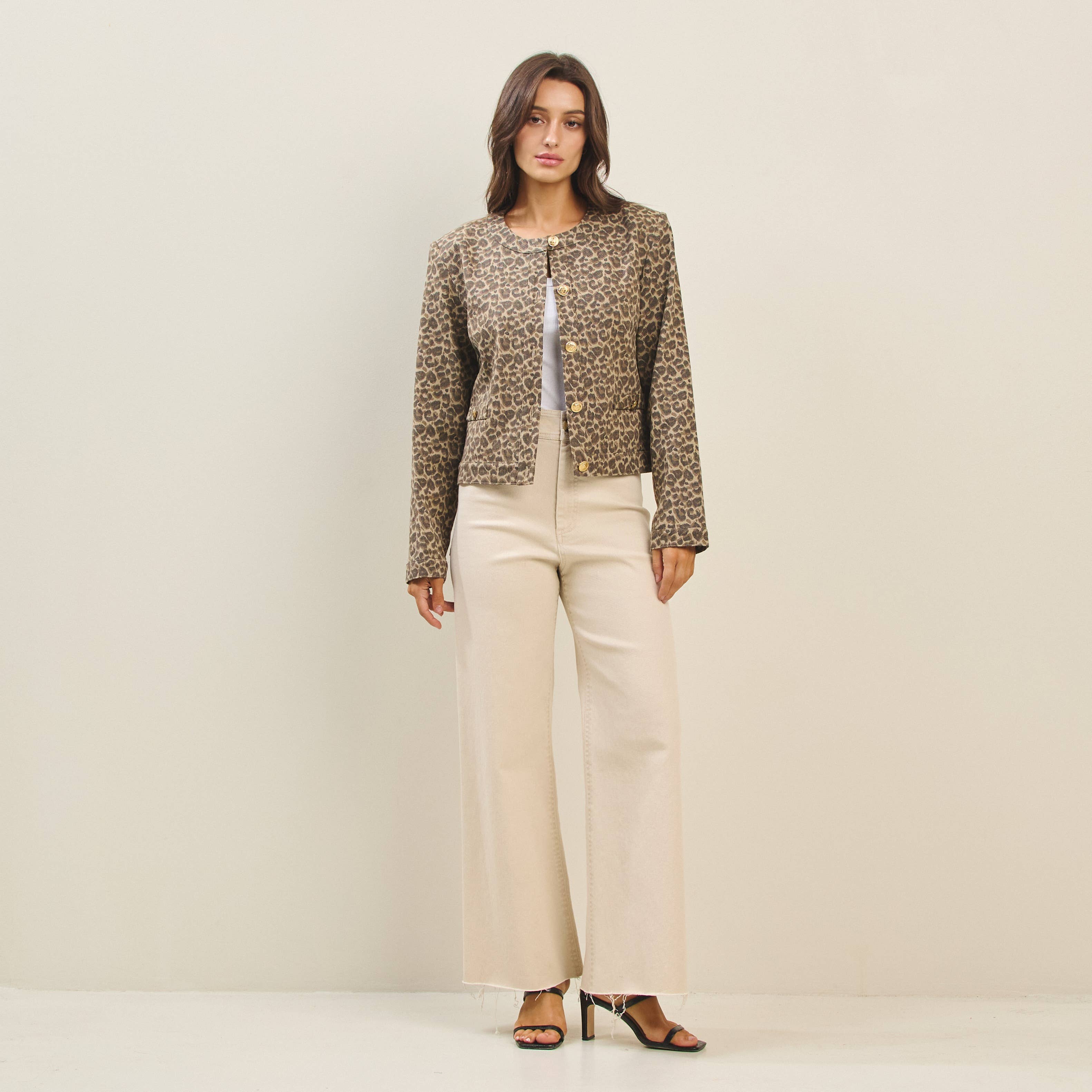 Leopard jacket for wholesale on Faire3