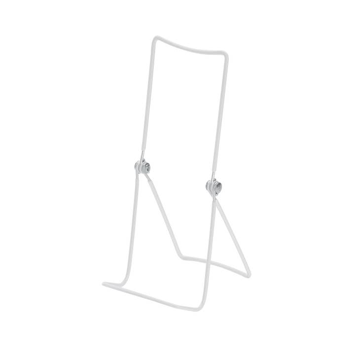 Store Supply Warehouse - Wholesale Easel - White Adjustable Vinyl Coated 3-Wire Easel - Pack of 6