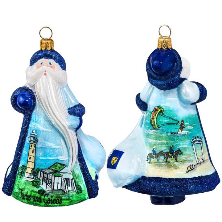 Turks e Caicos Babbo Natale per la vendita all'ingrosso da parte di Joy To The World Collectibles