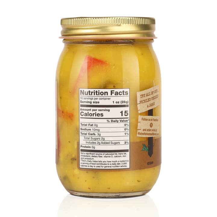 Maine Homestead Inc - Wholesale Pickled Vegetables - Mustard Pickles2