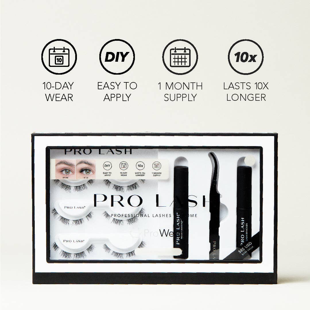 Pro Lash - Wholesale False/Fake Eyelashes - Starter Kit Density Variant25