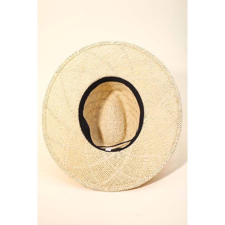Anarchy Street - Wholesale Straw hat – women's - Buckle Band Woven Sun Hat3