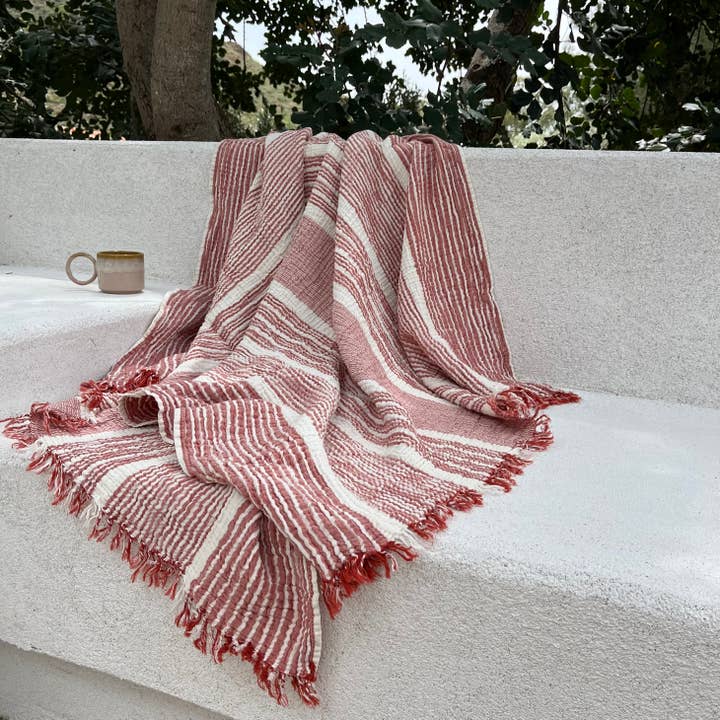 loom.ist - Wholesale Throw Blanket - Muslin Cotton Throw