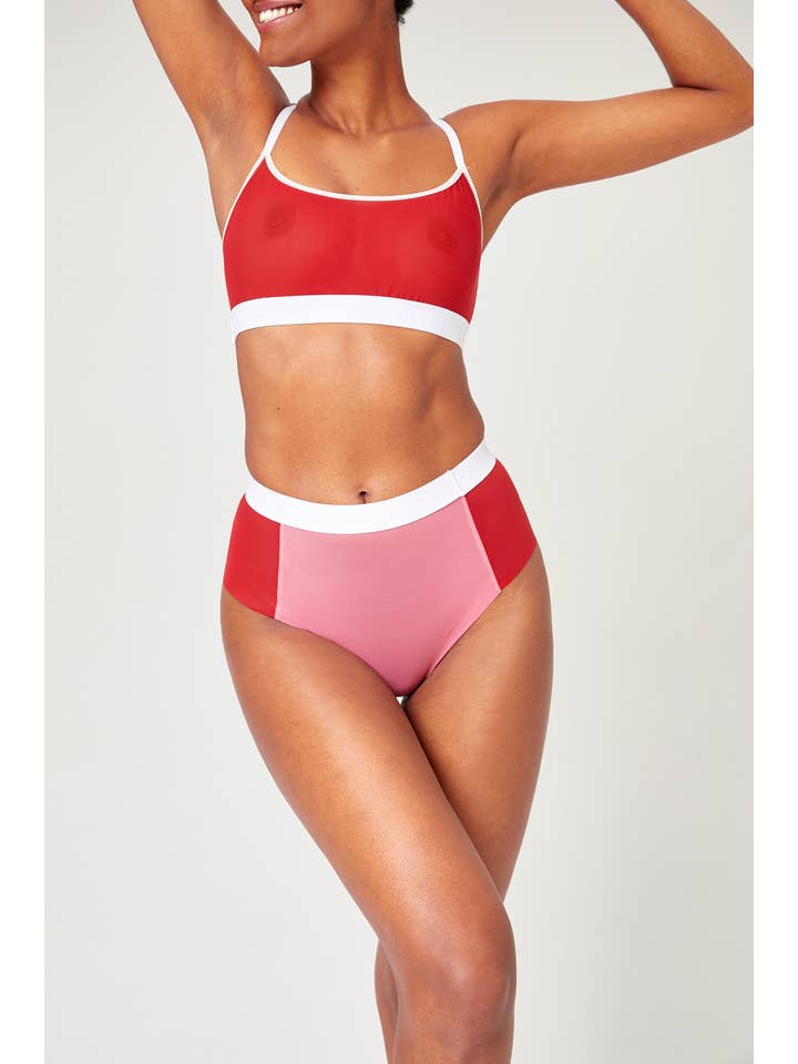 ITEM m6 - Wholesale Underwear - Women's - All Mesh Brazilian Thong4