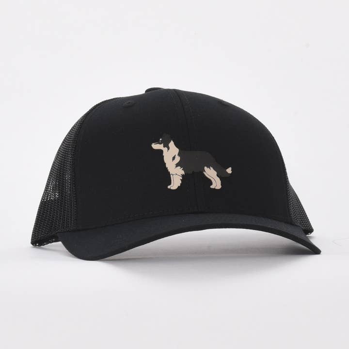 Australian Shepherd Leather Patch Hat for wholesale by Classic State