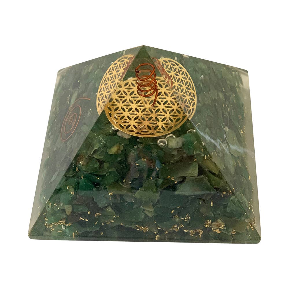 VIE - Wholesale Spiritual Stone/Crystal - Orgone Reiki Healing Pyramid - Energy Cleansing, 7.5cm41