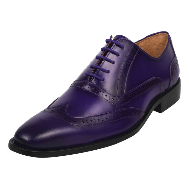 Zapatos de vestir Sharon de piel auténtica estilo Oxford para hombre para venta al por mayor de LIBERTYZENO