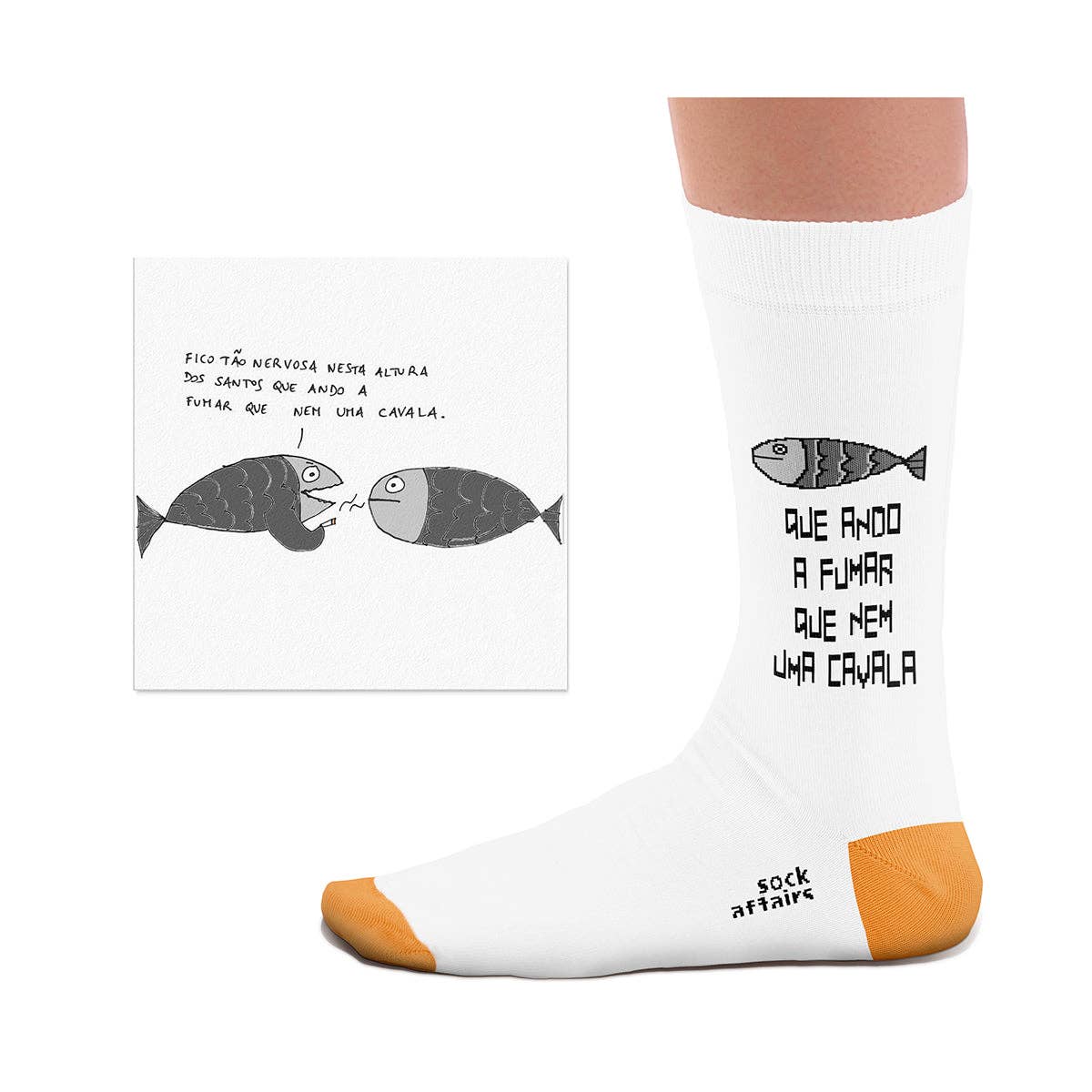 Sock Affairs - Wholesale Socks - Unisex - Meias Duas Sardinhas1