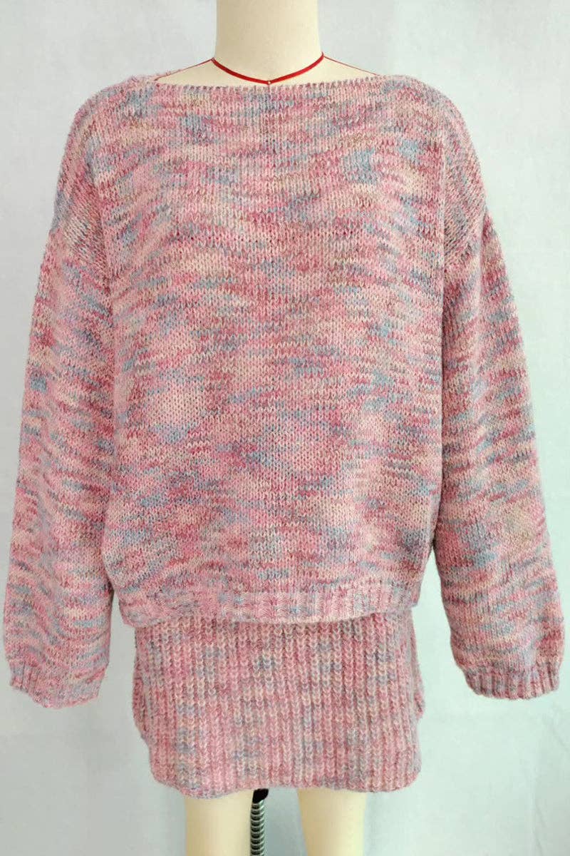 Mccolin – wholesale Set med topp och kjol - Dam – Mysigt stickat kjolset3