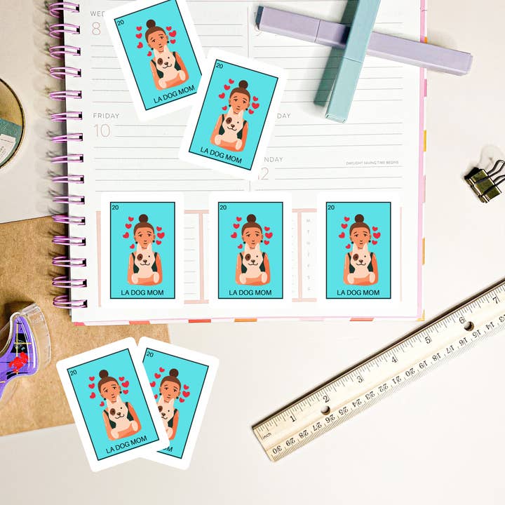 Gaec Studio - Wholesale Sticker - La dog mom loteria Sticker3