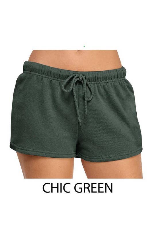 Vanilla Monkey - Venta al por mayor Pantalones cortos - Mujer - Shorts básicos de forro polar con bolsillos laterales15