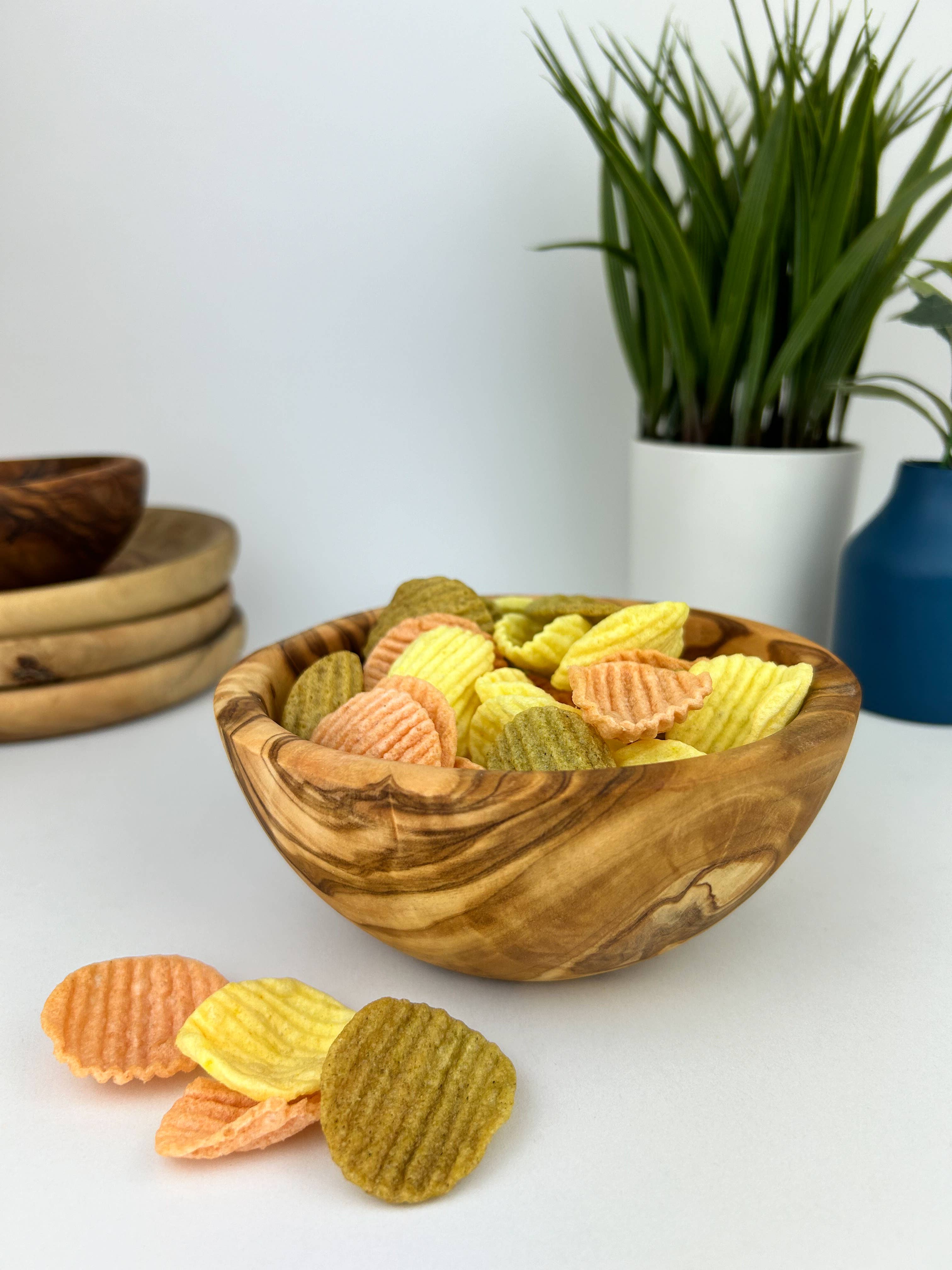Natural OliveWood - Wholesale Serve Bowl - Small Olive Wood Snack Bowl1