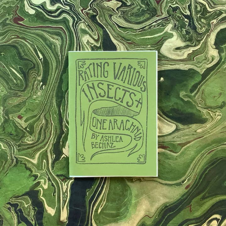 Zine - Beoordeling van Verschillende Insecten + Eén Spinachtige voor wholesale door Ashlea Bechaz Illustration
