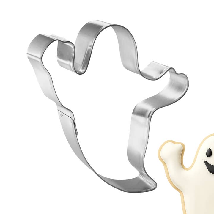 Ghost Cookie Cutter 4 in B1227 for wholesale by CookieCutter.com