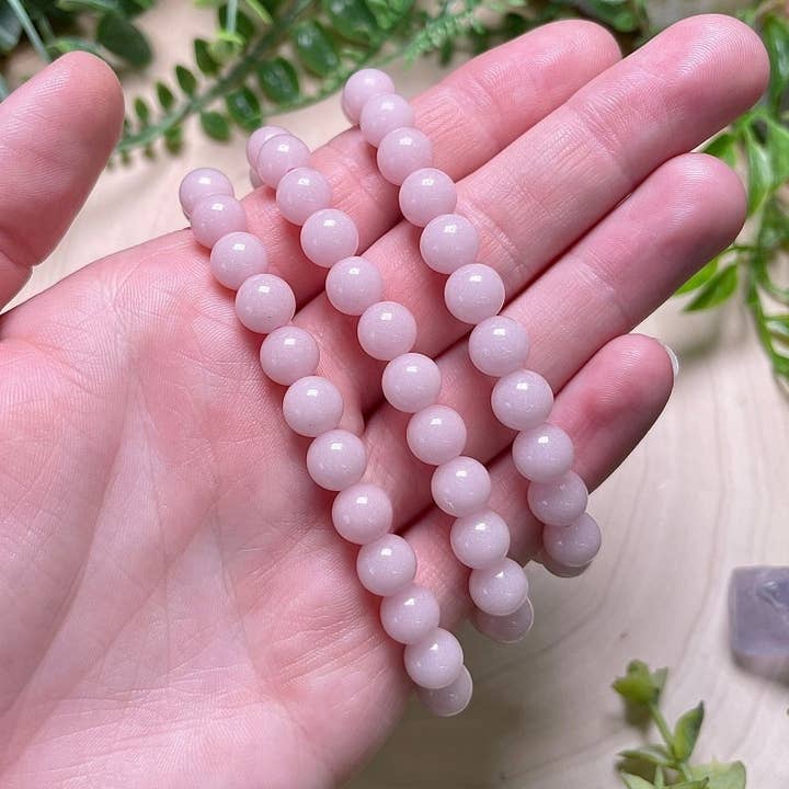 Copper Ashes - Wholesale Beaded bracelet - Light Pink Glow in the Dark Luminous Bracelet0