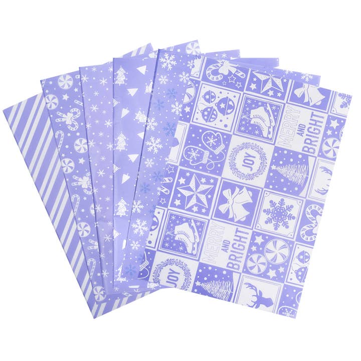 RUSPEPA - Wholesale Tissue Paper - 90Pcs Christmas Wrapping Tissue Paper Dutch Blue 13.7 x19.6”