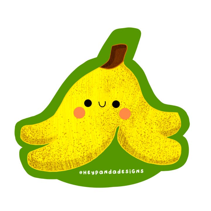 Banana (Sticker) for wholesale by heypandadesigns