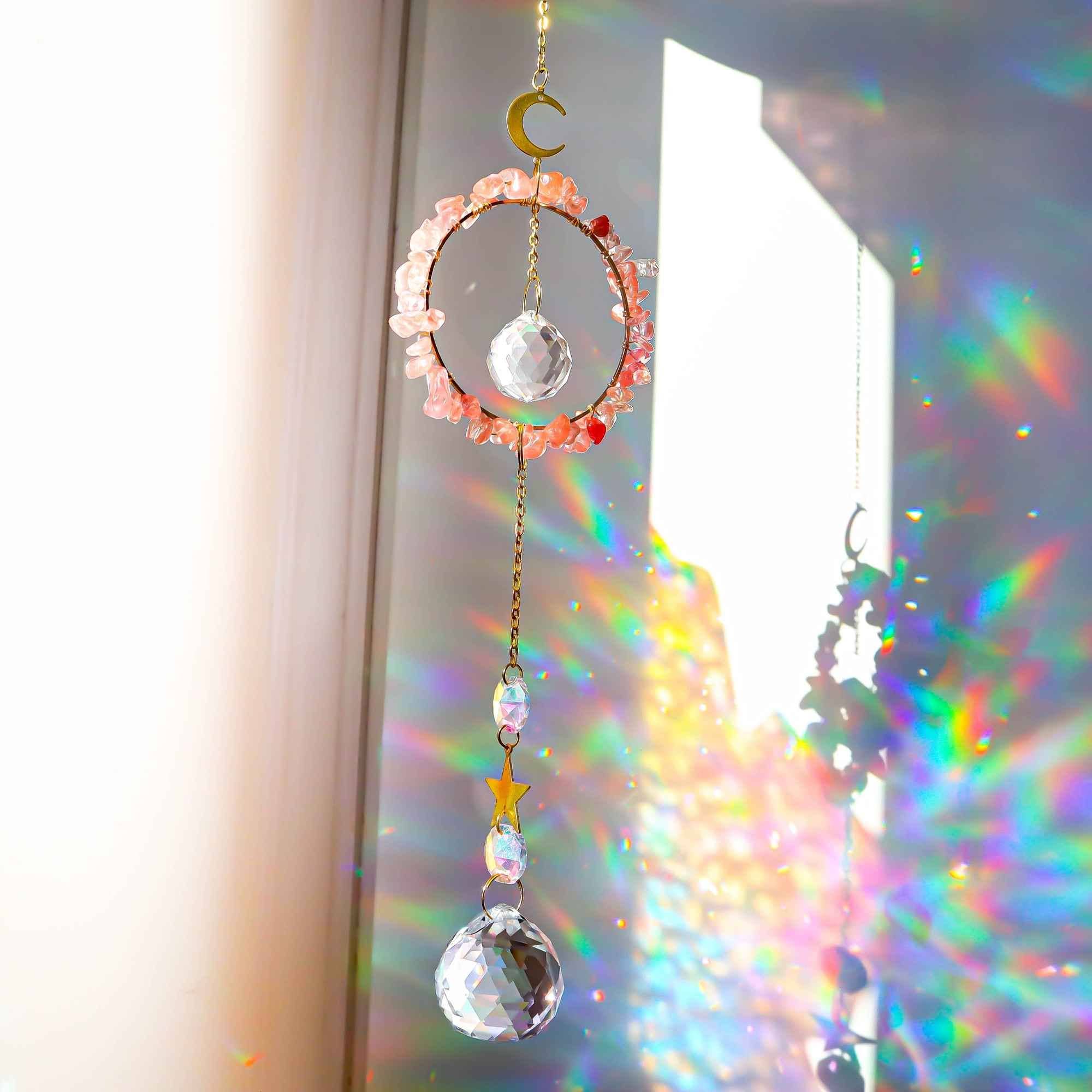 LilAryenne | Jewelry & Suncatchers (Import Fees Covered) - Wholesale Suncatcher - Gemstone Suncatcher – Spiritual Crystal Decor3