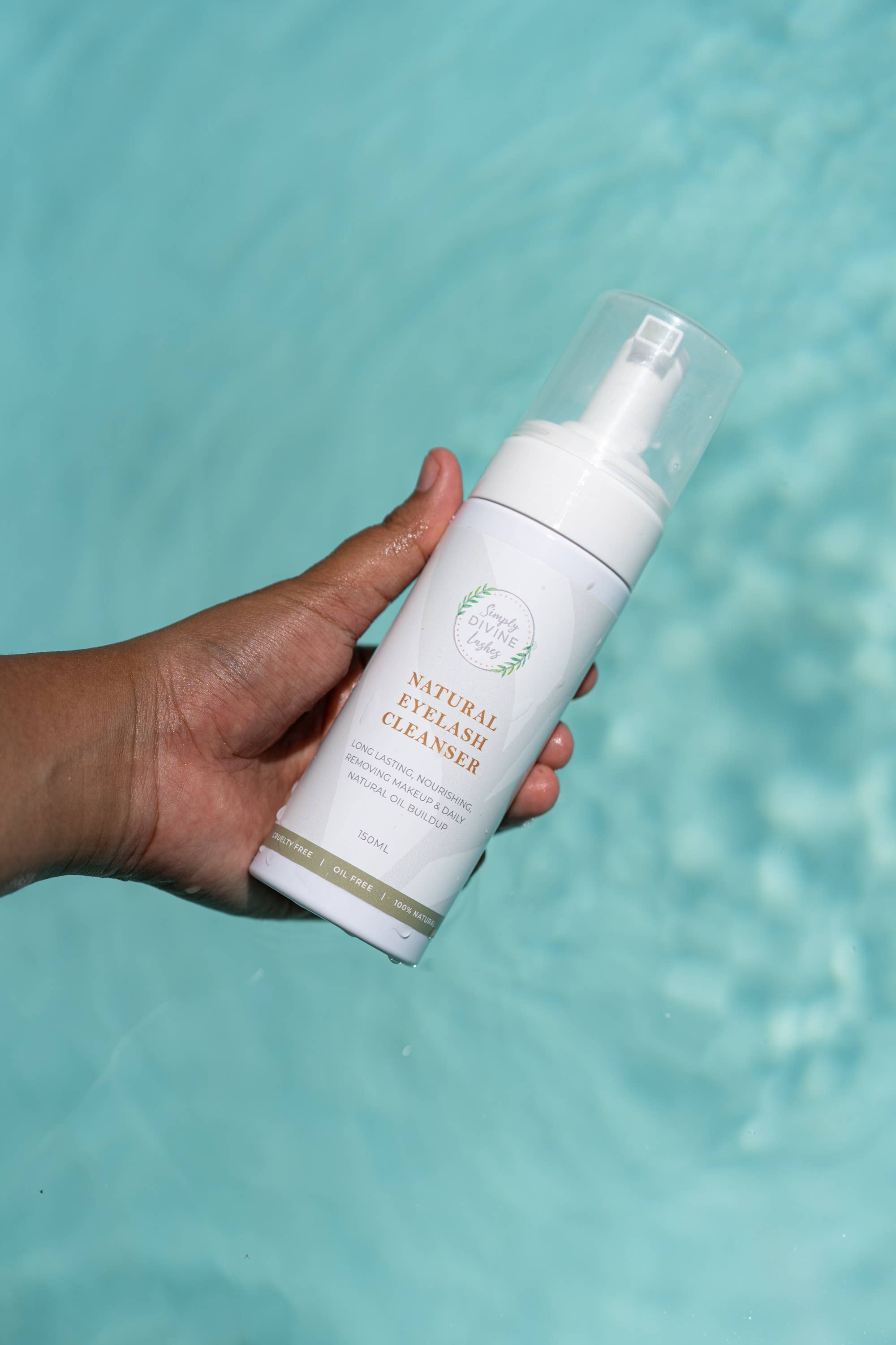 Simply Divine Lashes - Wholesale Eyelash/brow serum - Organic Eyelash Cleanser2