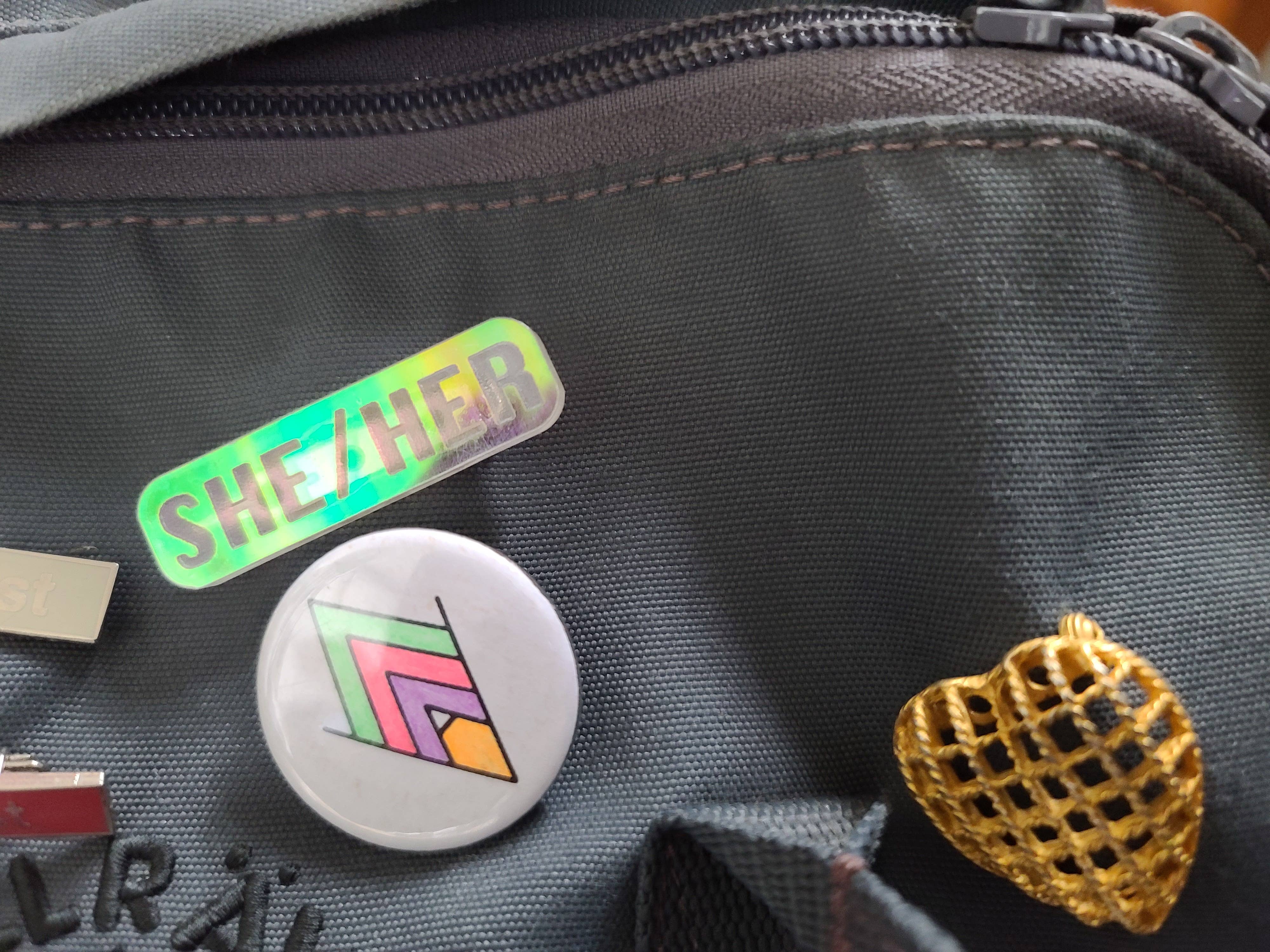 Design WhatHaveYou - Wholesale Lapel Pin/Button - Laser Cut Acrylic pronoun pins5