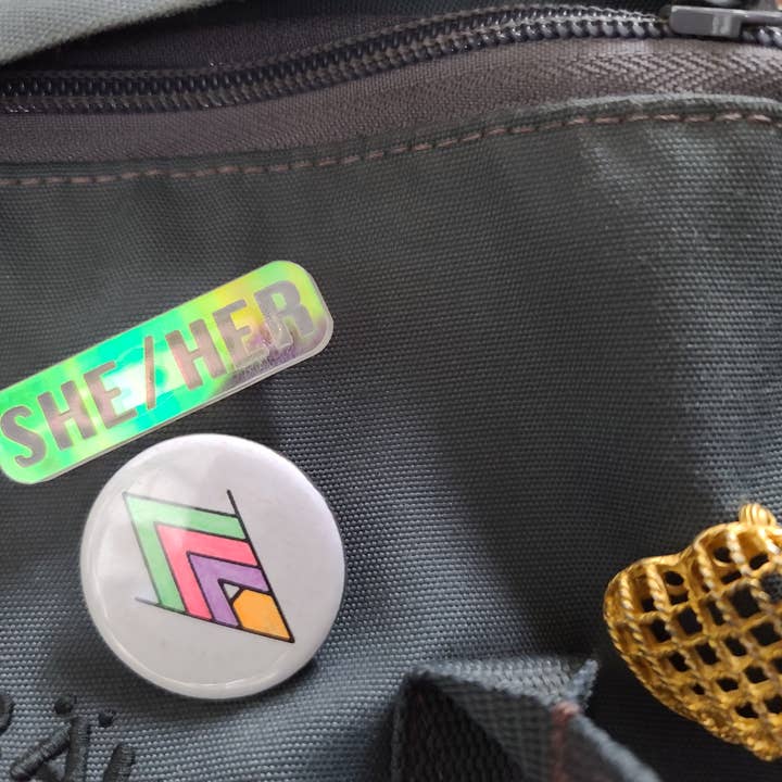 Design WhatHaveYou - Wholesale Lapel Pin/Button - Laser Cut Acrylic pronoun pins5