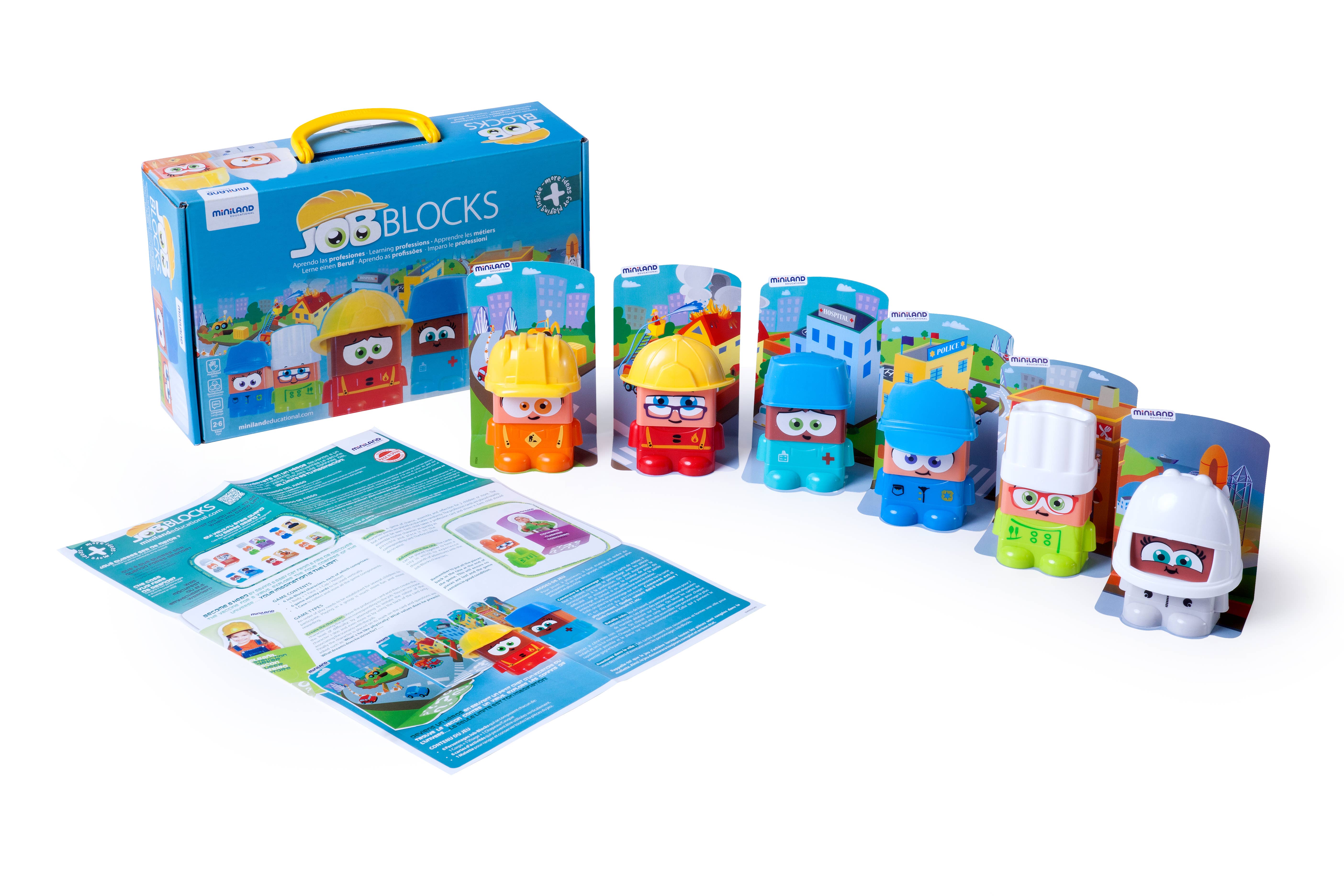 Miniland Educational - Wholesale Blocks - Kids Baby - Job Blocks0