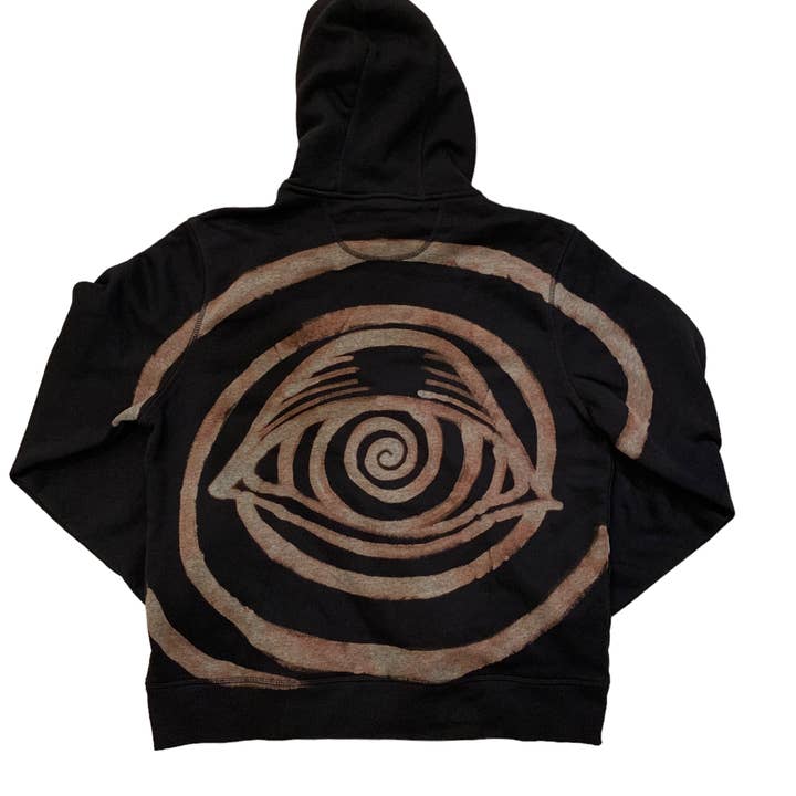 Hypnotic Swirl Hoodie Size Large for wholesale by All Seeing Studios
