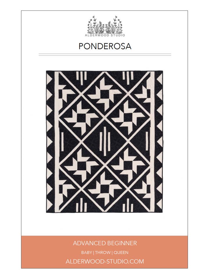 Motif de couette Ponderosa, paquet de 5 pour la vente par Alderwood Studio