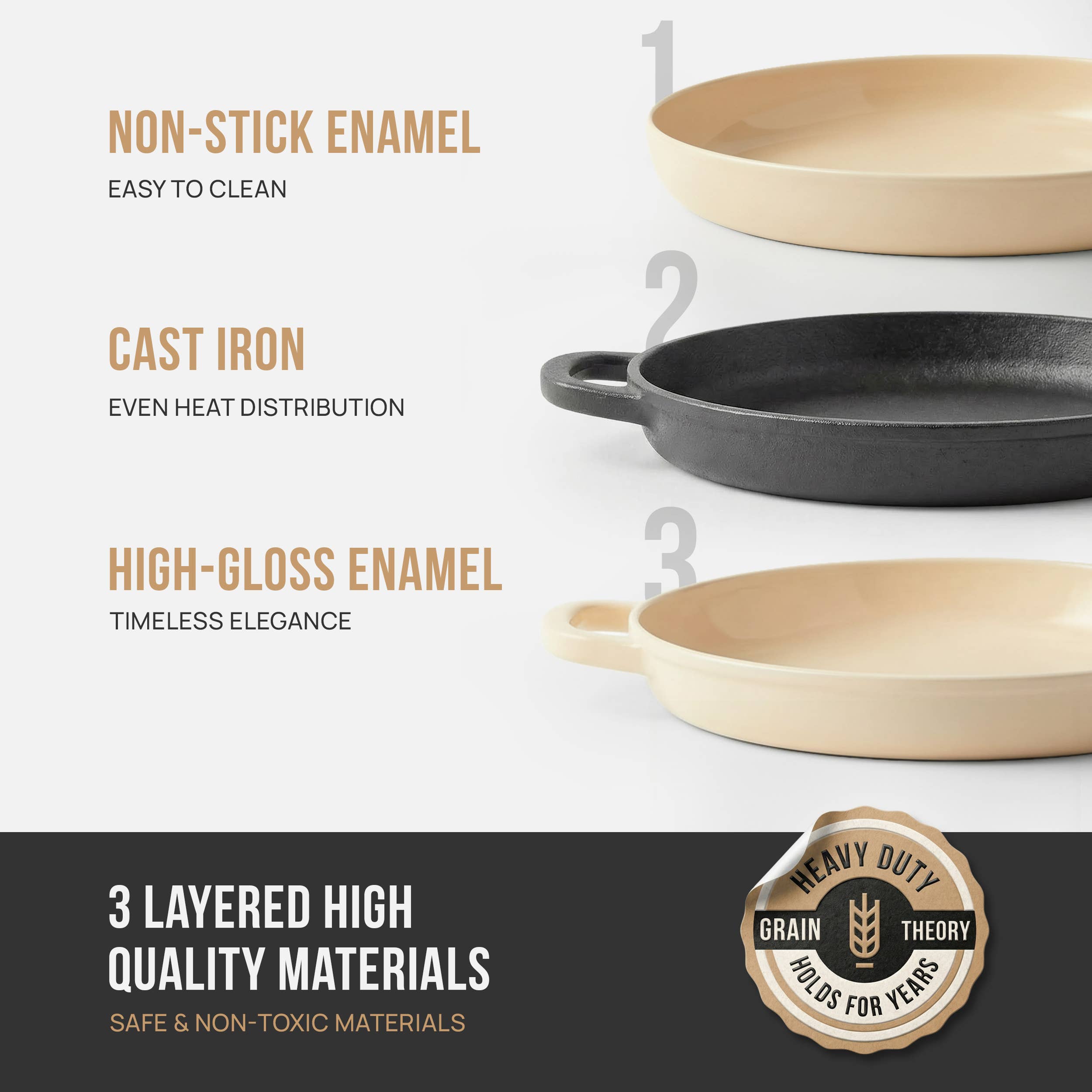 Kook - Wholesale Bread Pan - Kook Enameled Cast Iron Bread Oven10