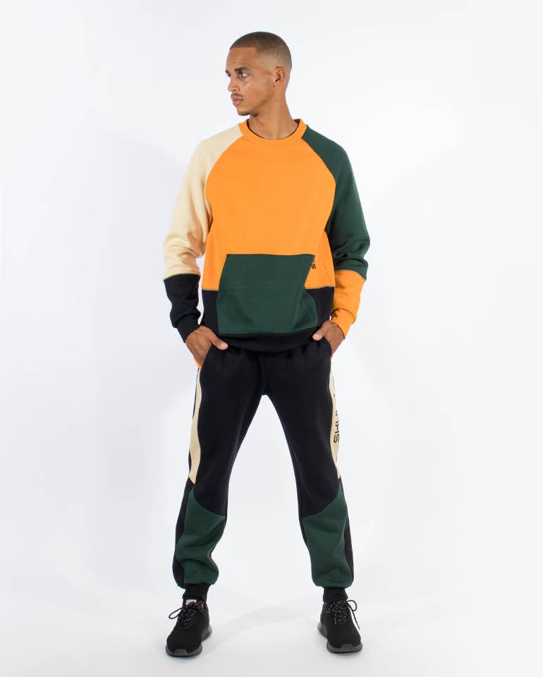 StockNow Unipessoal - Vendita all'ingrosso Felpa - Uomo - Felpa Dynamo Arancione1