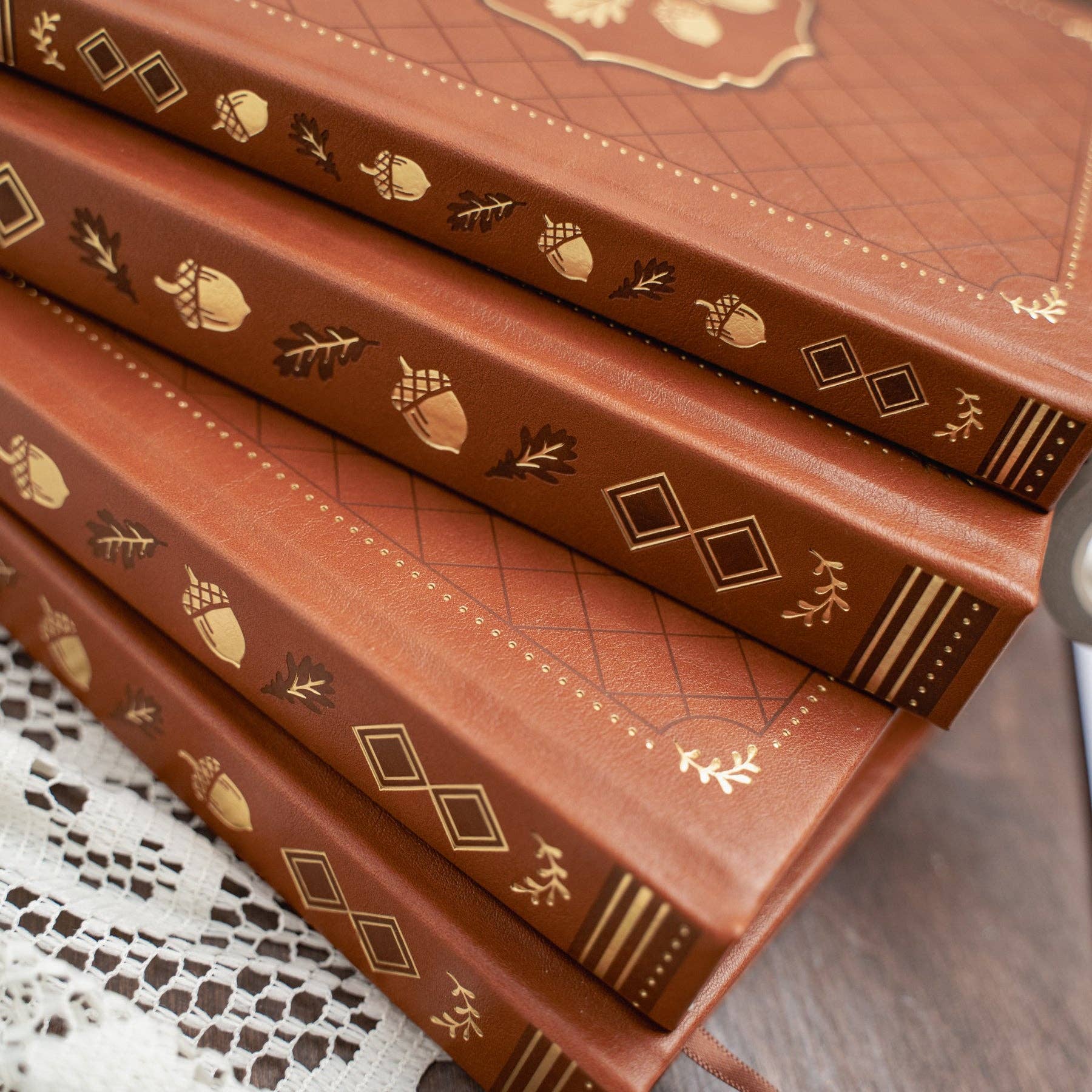 Archer and Olive - Wholesale Notebook - B5 Acorns Dot Grid Notebook3