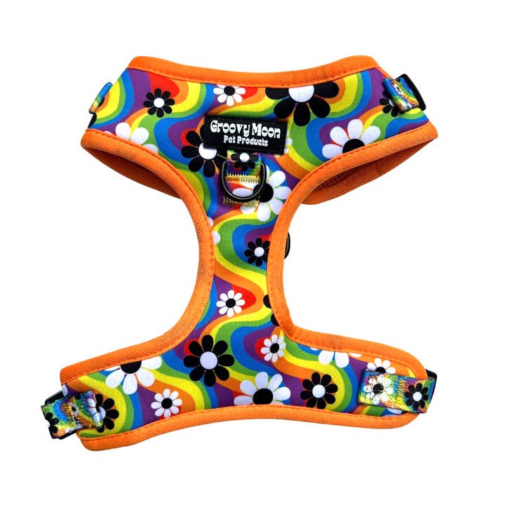Flower Child Harness for wholesale by Groovy Moon Pet Products